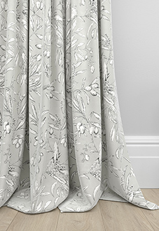 Aviary Velvet, Whisper - Made to Measure Curtain